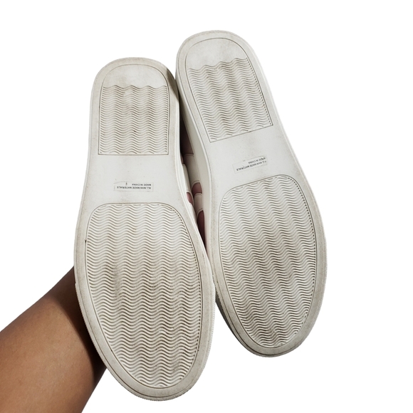 Dolce Vita Andy Pink Snakeskin Print Sneakers Size 10 - Picture 8 of 11